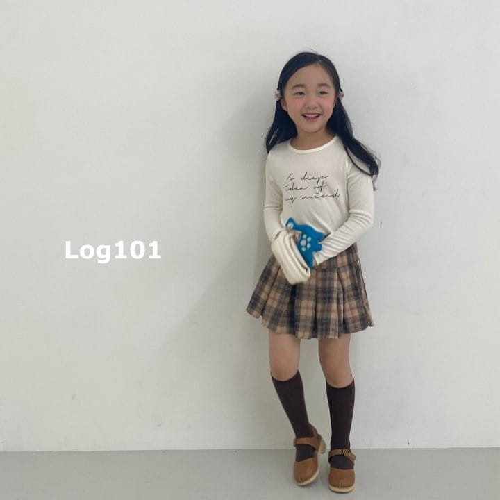 Log101 - Korean Children Fashion - #fashionkids - Mind Tee