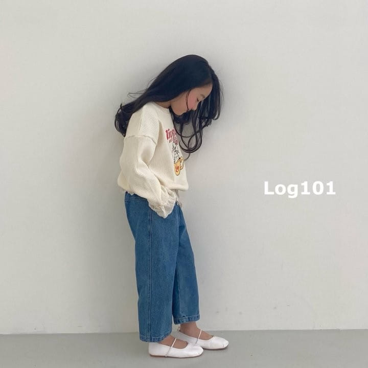 Log101 - Korean Children Fashion - #kidsstore - Any Log Denim Pants - 3