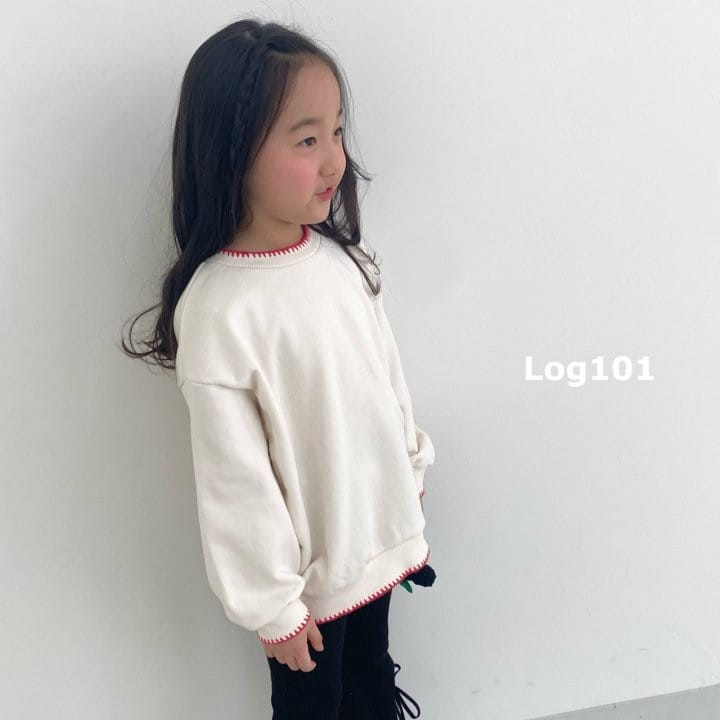 Log101 - Korean Children Fashion - #kidzfashiontrend - Dandelion Stitch Sweatshirt - 5