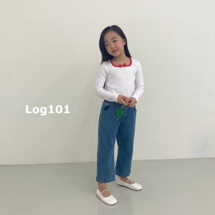 Log101 - Korean Children Fashion - #kidzfashiontrend - Ribong Bong Tee - 2