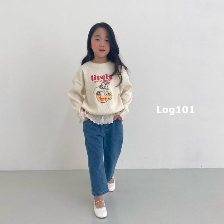 Log101 - Korean Children Fashion - #littlefashionista - Any Log Denim Pants - 6