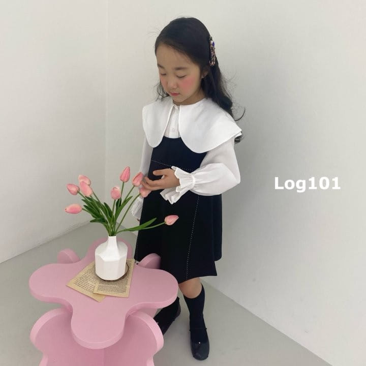 Log101 - Korean Children Fashion - #magicofchildhood - Salrang Collar Blouse - 11