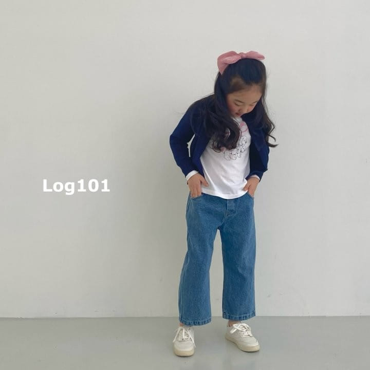 Log101 - Korean Children Fashion - #littlefashionista - Ribbon Puppy Tee - 4