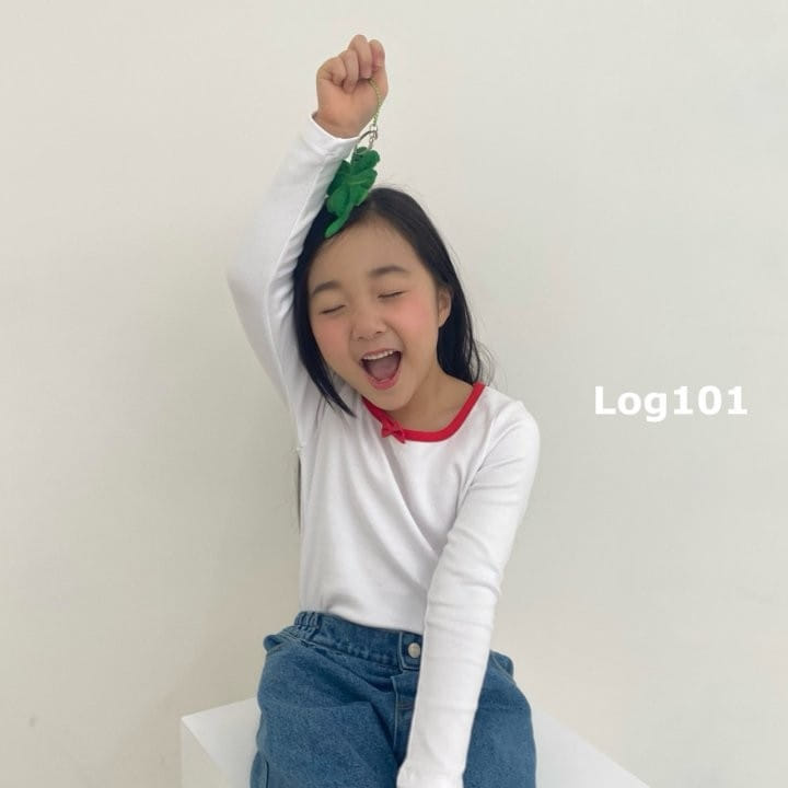 Log101 - Korean Children Fashion - #minifashionista - Ribong Bong Tee - 6