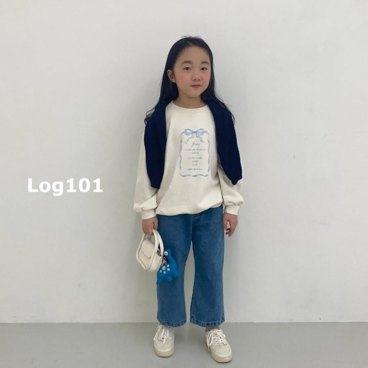 Log101 - Korean Children Fashion - #todddlerfashion - Ribbon Blossom Sweatshirt - 6