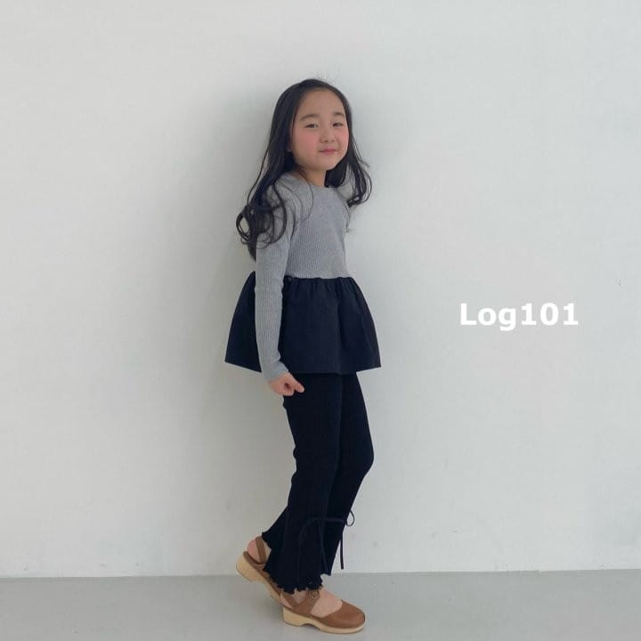 Log101 - Korean Children Fashion - #toddlerclothing - Ribbon Color Tee - 6