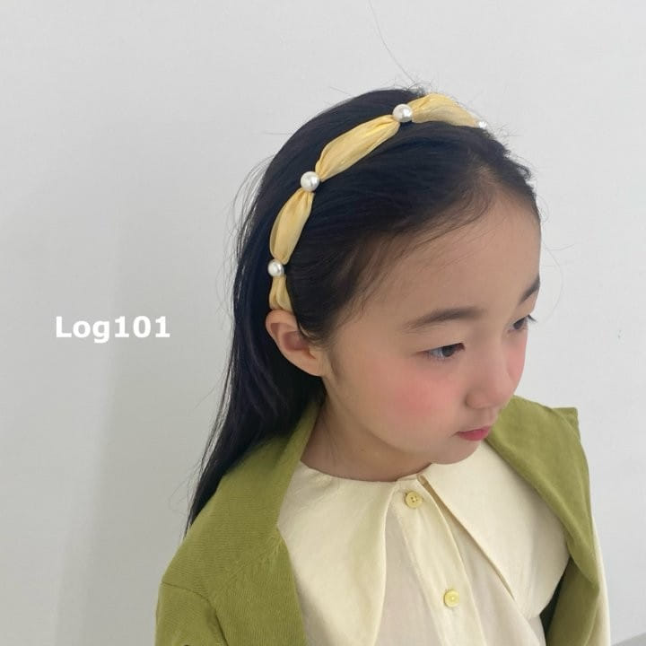 Log101 - Korean Children Fashion - #toddlerclothing - Pearl Nobang Hair Band - 2
