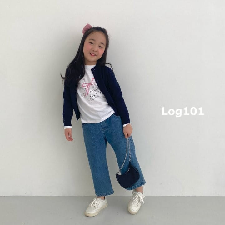Log101 - Korean Children Fashion - #toddlerclothing - Ribbon Puppy Tee - 8