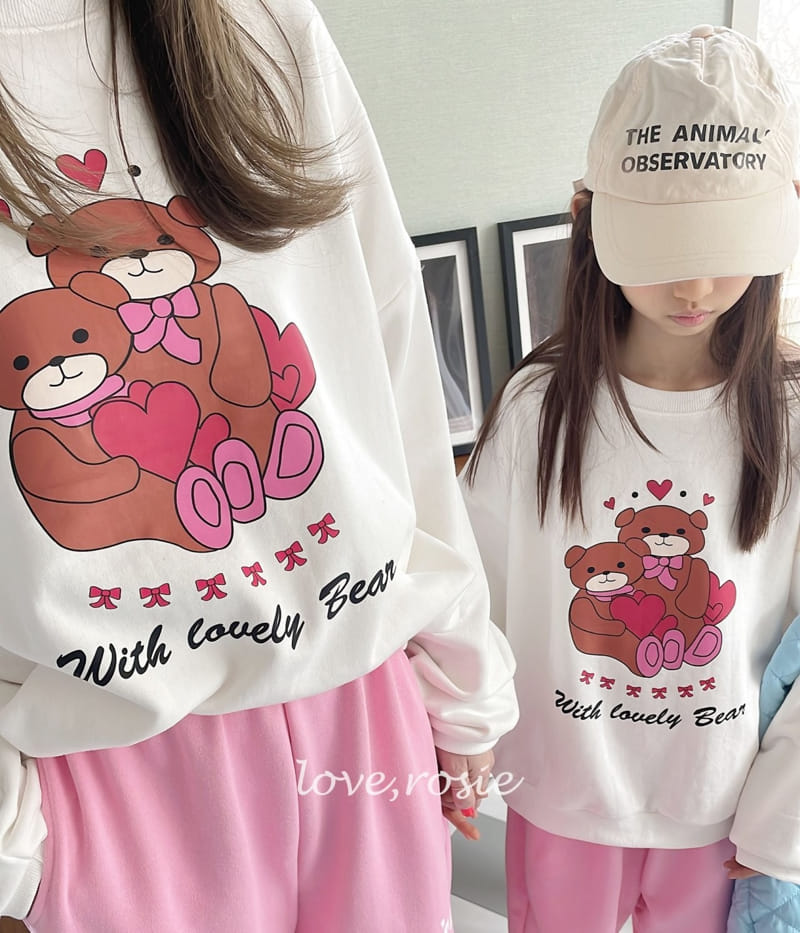 Love Rosie - Korean Children Fashion - #Kfashion4kids - Doogi Bear Sweat Tee With Mom - 11