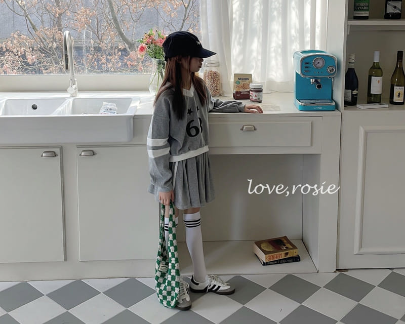 Love Rosie - Korean Children Fashion - #childofig - 68 Star Star Towelzi Top Bottom Set - 6