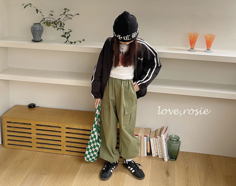 Love Rosie - Korean Children Fashion - #childrensboutique - Stopper Cargo Pants With MoM - 9