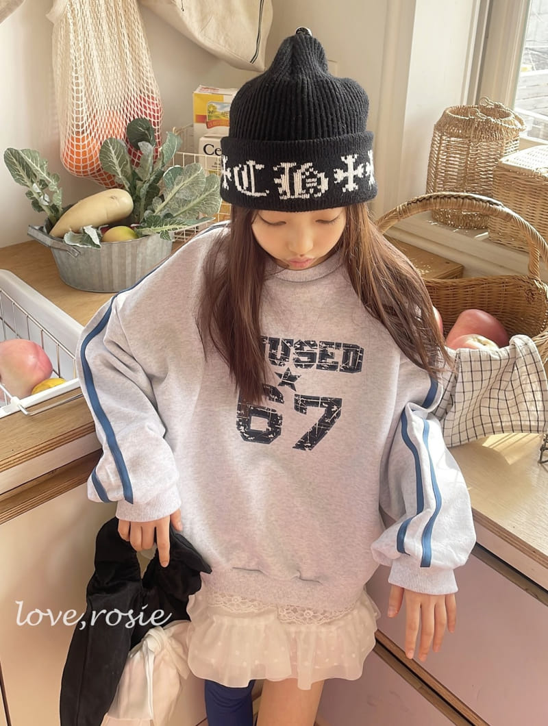Love Rosie - Korean Children Fashion - #childrensboutique - 67 Hip Shoulder Tape Sweat Tee With Mom - 2
