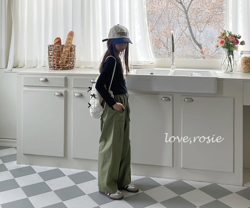 Love Rosie - Korean Children Fashion - #designkidswear - Stopper Cargo Pants With MoM - 10