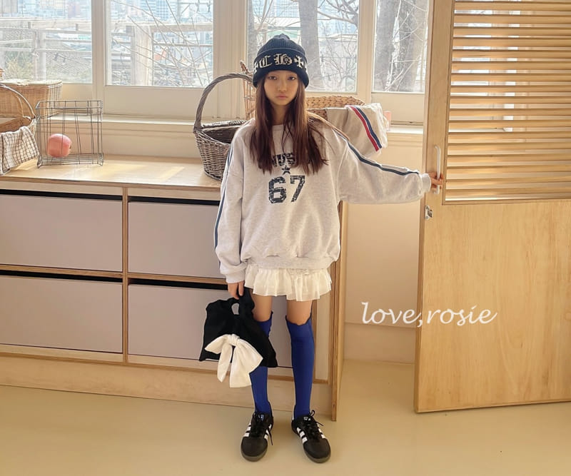 Love Rosie - Korean Children Fashion - #designkidswear - 67 Hip Shoulder Tape Sweat Tee With Mom - 3