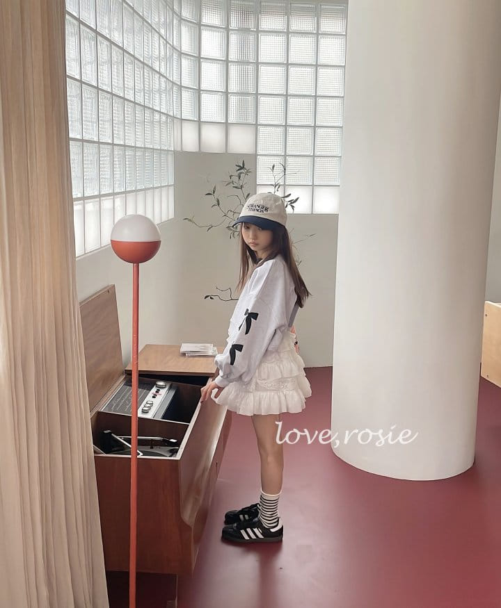 Love Rosie - Korean Children Fashion - #discoveringself - Ribbon Paint Reversal Sweatshirt With Mom - 11