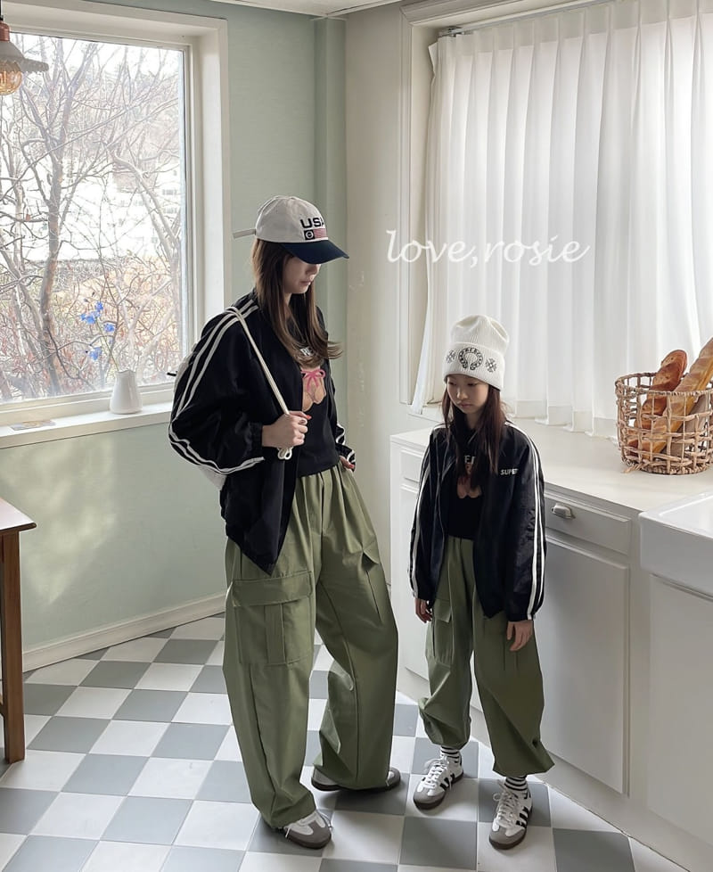 Love Rosie - Korean Children Fashion - #discoveringself - Stopper Cargo Pants With MoM - 11