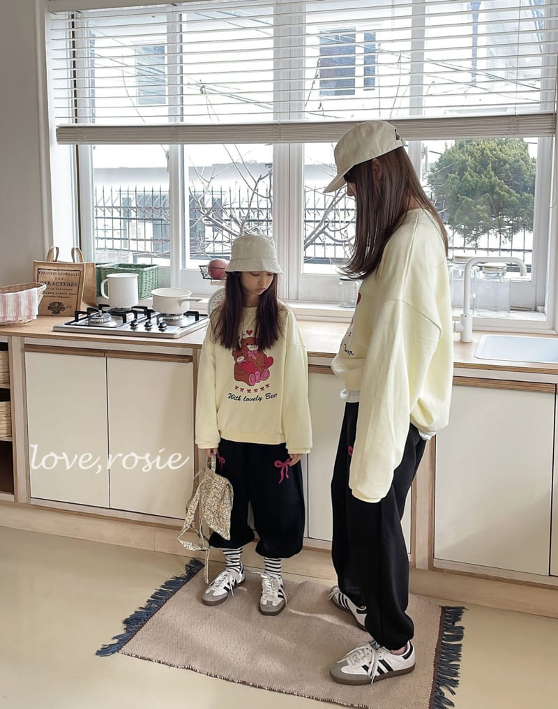 Love Rosie - Korean Children Fashion - #discoveringself - Doogi Bear Sweat Tee With Mom - 6