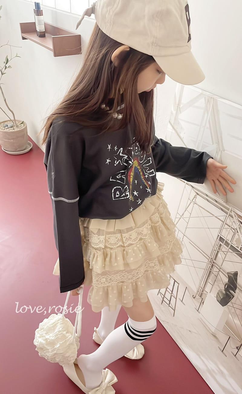Love Rosie - Korean Children Fashion - #fashionkids - Gai Lupa Rainbow Tee With Mom - 8