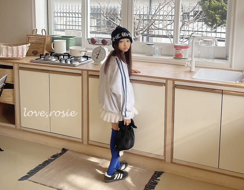 Love Rosie - Korean Children Fashion - #fashionkids - 67 Hip Shoulder Tape Sweat Tee With Mom - 5