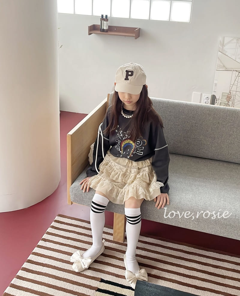 Love Rosie - Korean Children Fashion - #kidsstore - Gai Lupa Rainbow Tee With Mom - 10