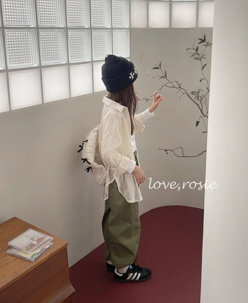 Love Rosie - Korean Children Fashion - #littlefashionista - Vintage Lace Blouse With Mom - 11