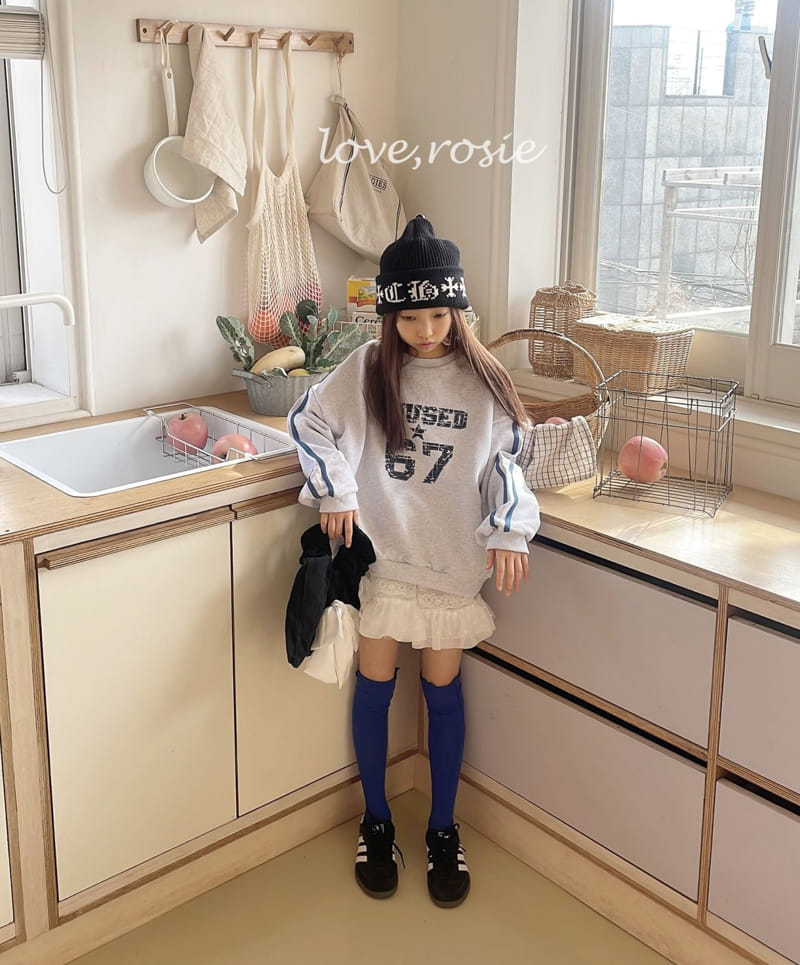 Love Rosie - Korean Children Fashion - #littlefashionista - 67 Hip Shoulder Tape Sweat Tee With Mom - 10
