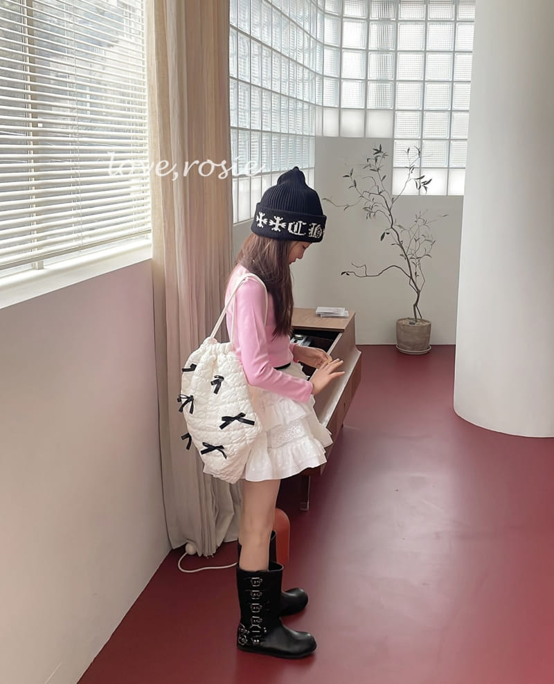 Love Rosie - Korean Children Fashion - #littlefashionista - Daily Tight Tee With Mom - 3