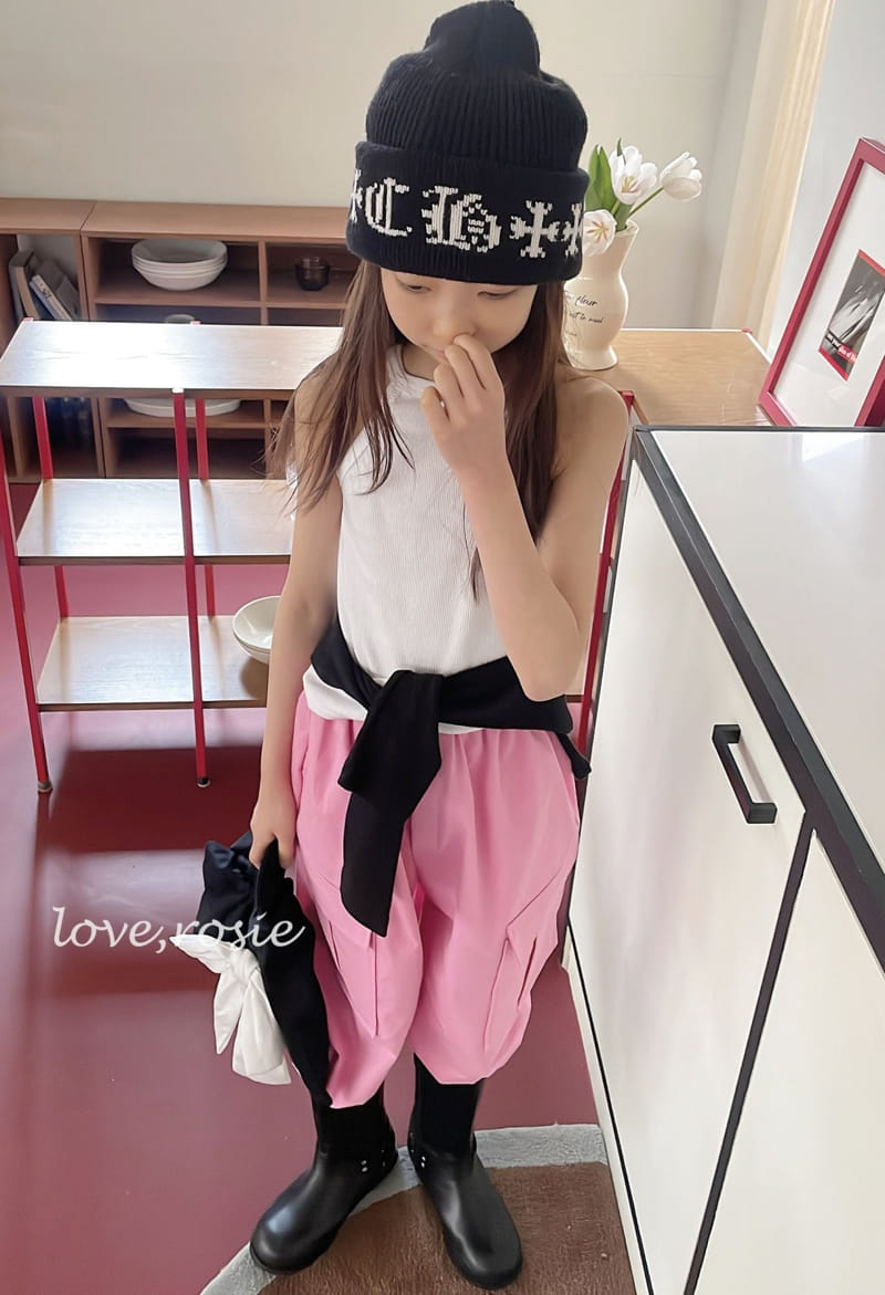 Love Rosie - Korean Children Fashion - #magicofchildhood - Jenny Rib Sleeveless Top - 4