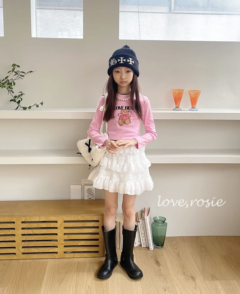 Love Rosie - Korean Children Fashion - #minifashionista - Daily Tight Tee With Mom - 5
