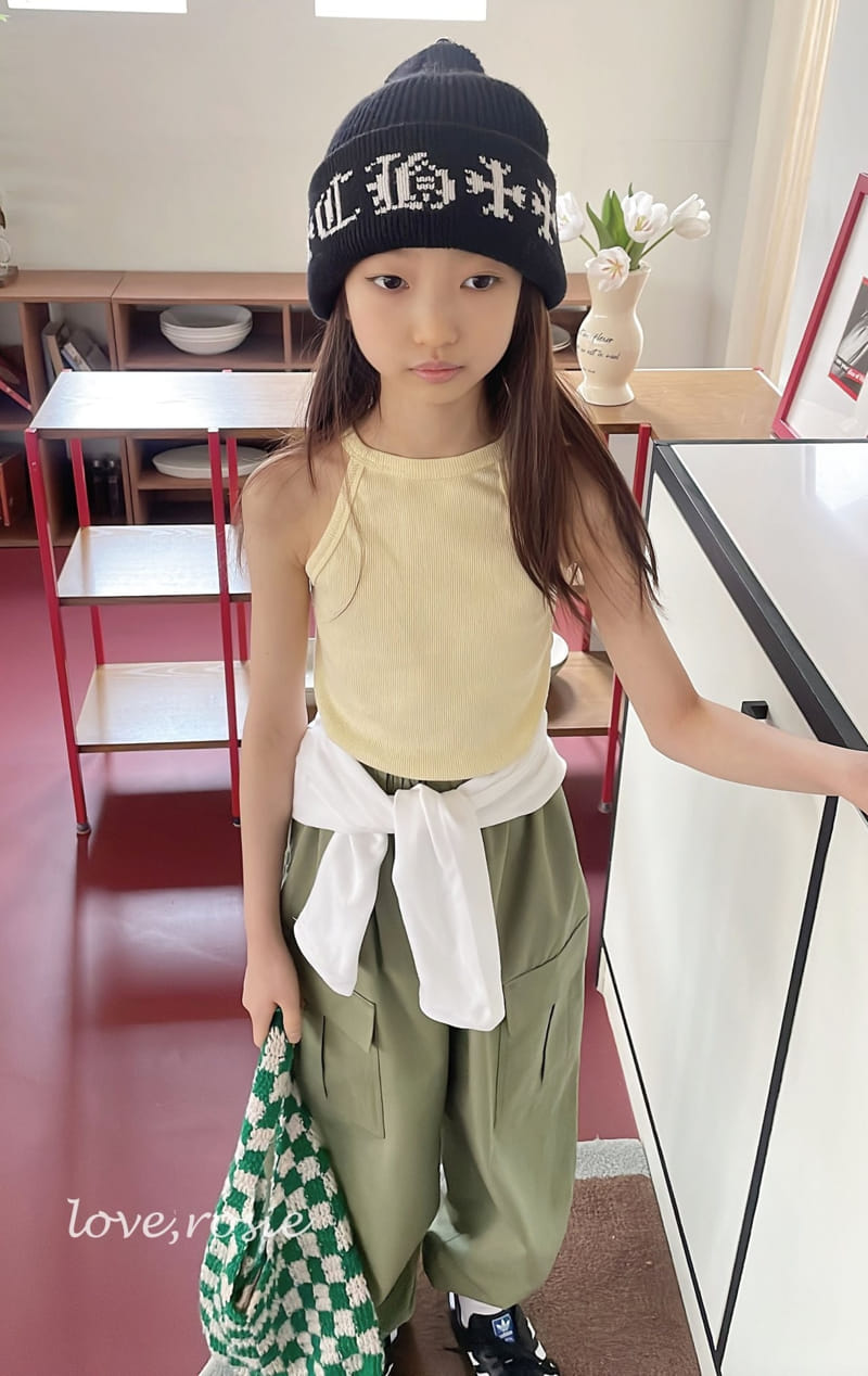 Love Rosie - Korean Children Fashion - #stylishchildhood - Jenny Rib Sleeveless Top - 8
