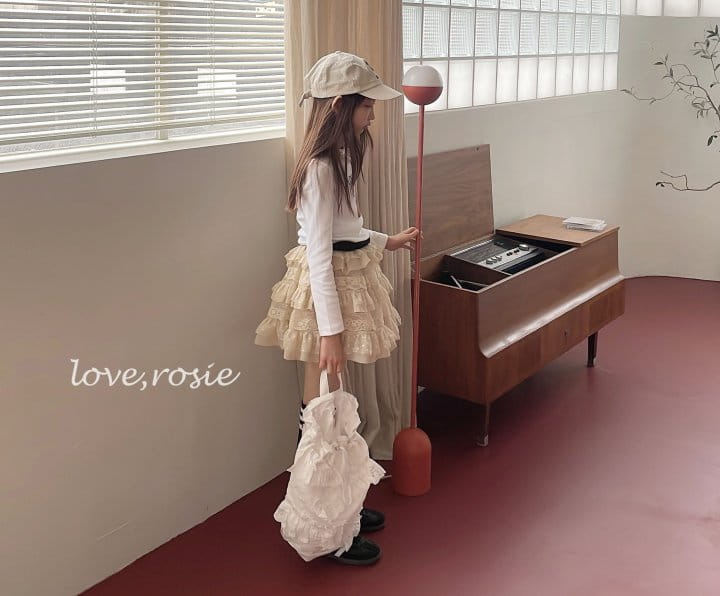 Love Rosie - Korean Children Fashion - #todddlerfashion - Lace Kan Kan Skirt - 8