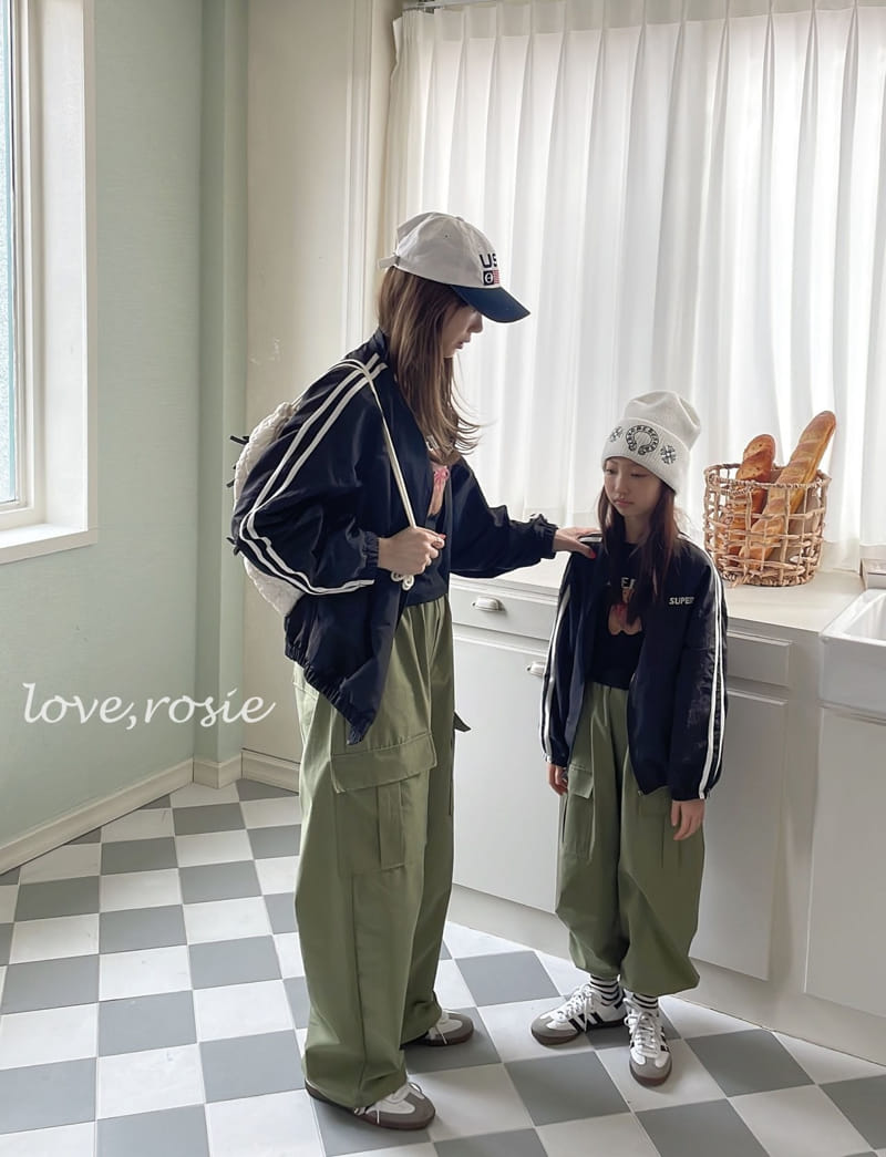 Love Rosie - Korean Children Fashion - #toddlerclothing - Stopper Cargo Pants With MoM - 6