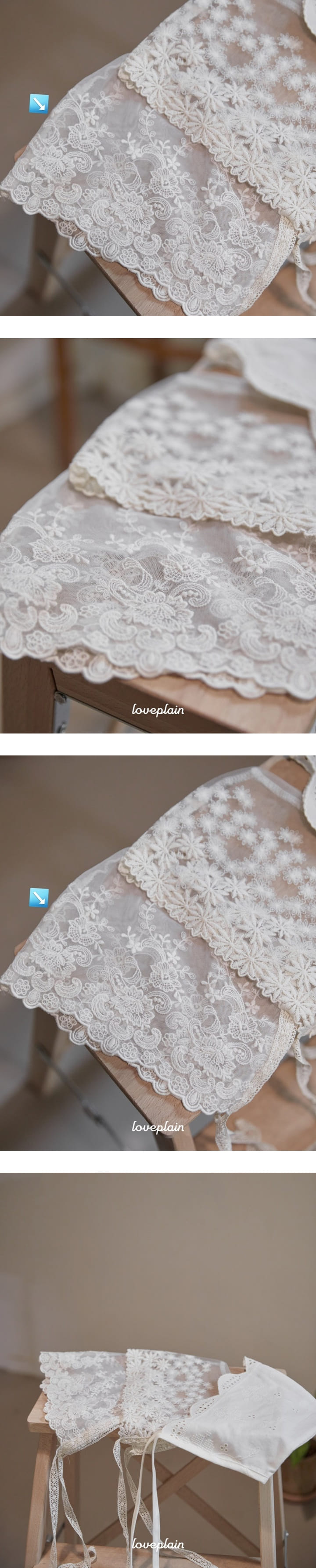 Loveplain - Korean Baby Fashion - #babyboutique - Big Flower Bonnet - 2
