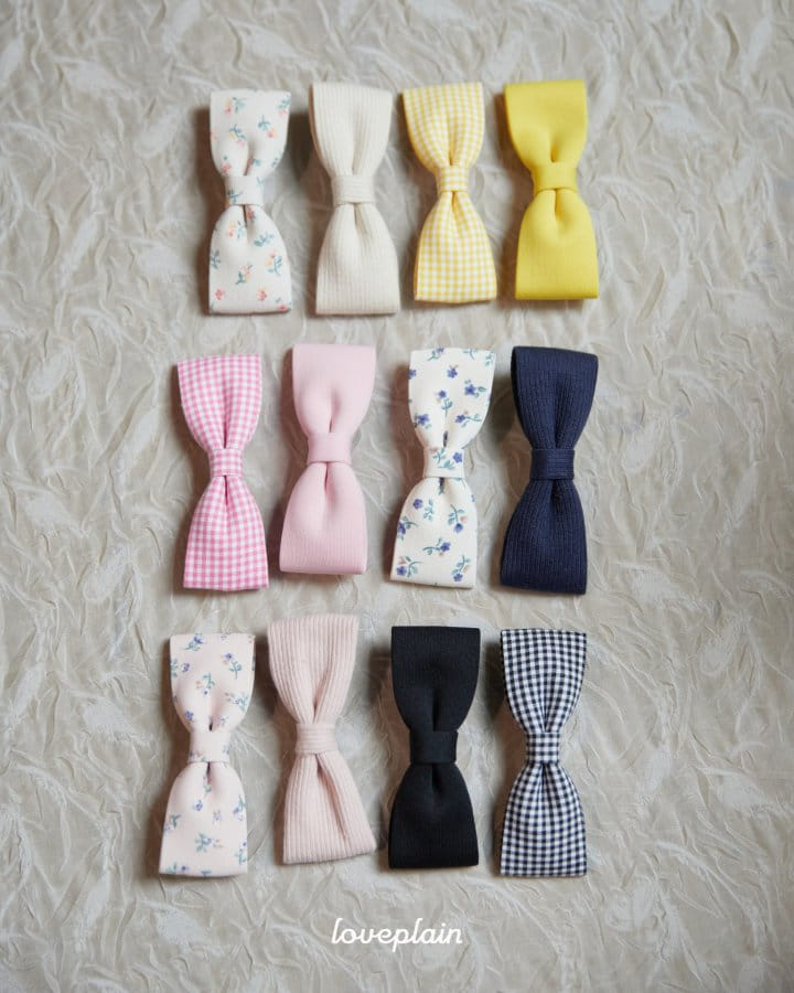 Loveplain - Korean Baby Fashion - #babyboutique - Clip Ribbon Set