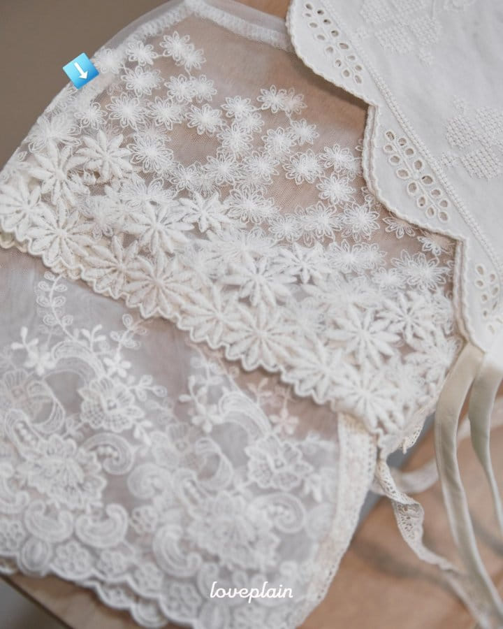 Loveplain - Korean Baby Fashion - #onlinebabyboutique - Star Flower Mesh Bonnet
