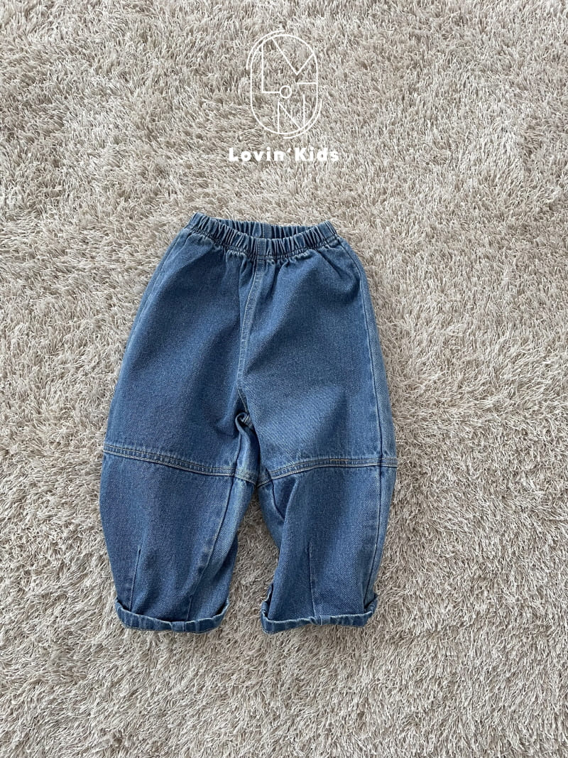 Lovin - Korean Children Fashion - #stylishchildhood - Slit Denim Pants - 4