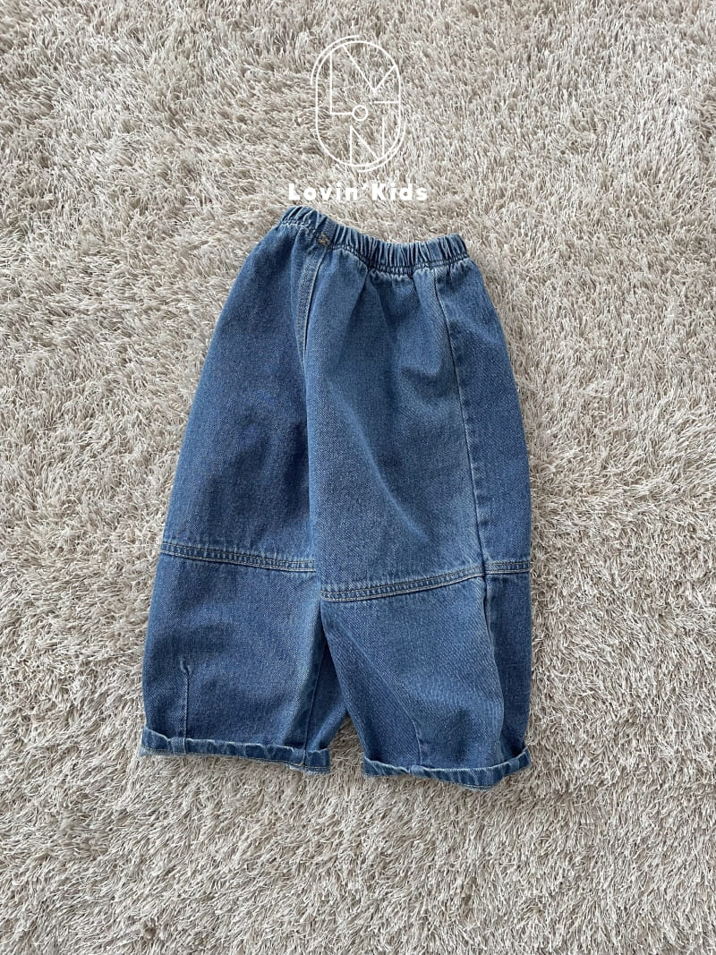 Lovin - Korean Children Fashion - #childrensboutique - Slit Denim Pants - 5