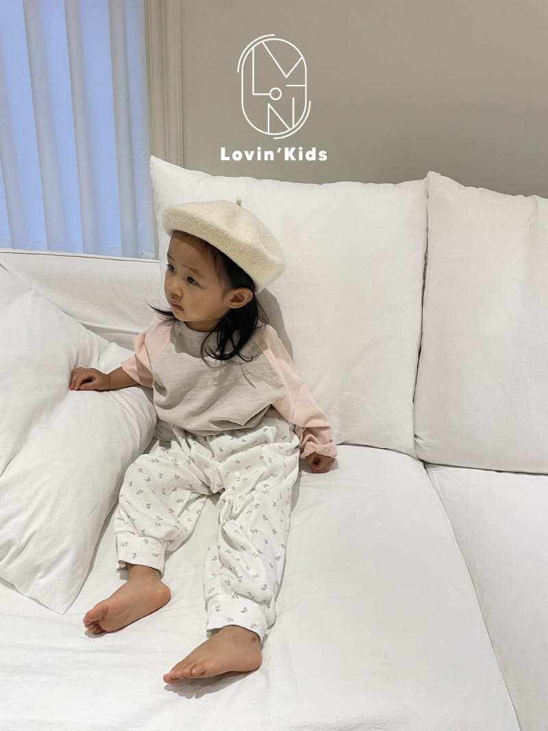 Lovin - Korean Children Fashion - #designkidswear - Raglan Color Tee - 11