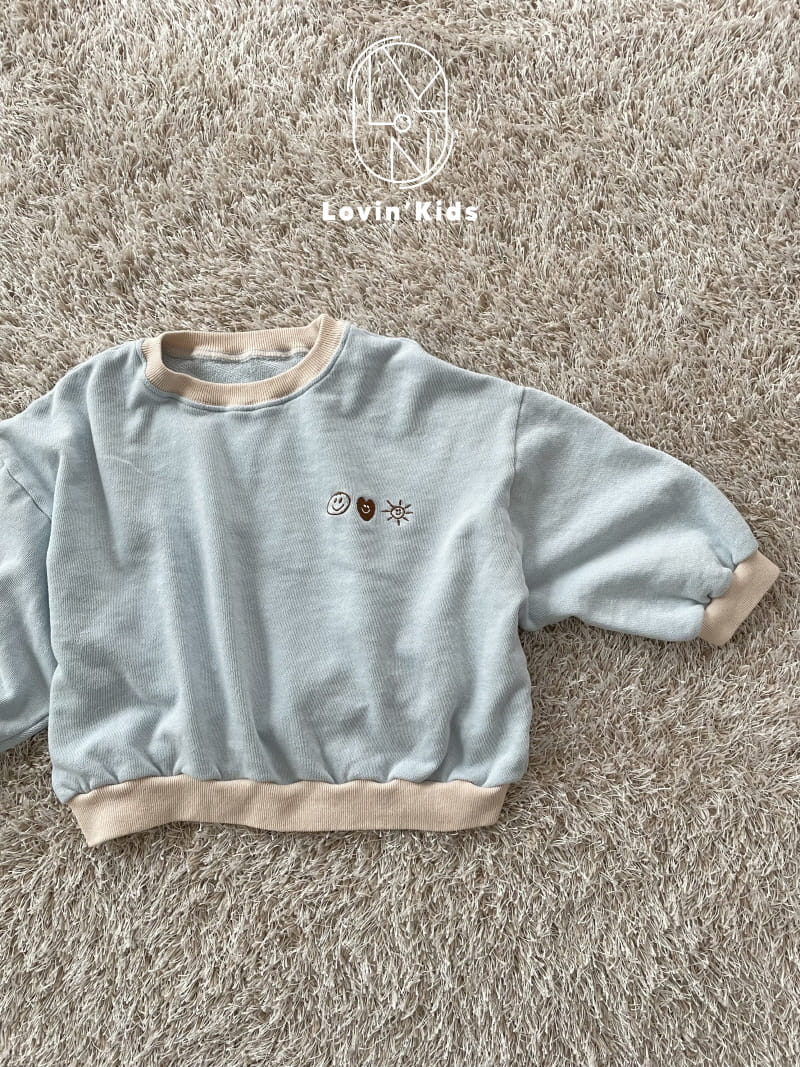 Lovin - Korean Children Fashion - #kidsstore - Color Sweatshirt  - 3