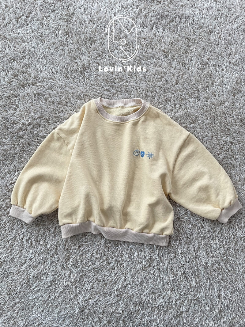 Lovin - Korean Children Fashion - #kidsstore - Color Sweatshirt  - 4