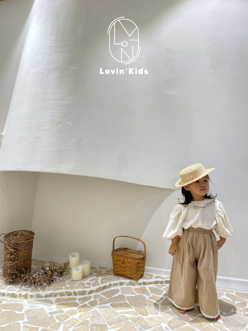 Lovin - Korean Children Fashion - #minifashionista - Puff Embroidery Tee - 10