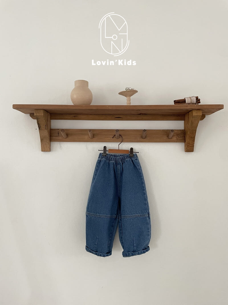 Lovin - Korean Children Fashion - #stylishchildhood - Slit Denim Pants - 3