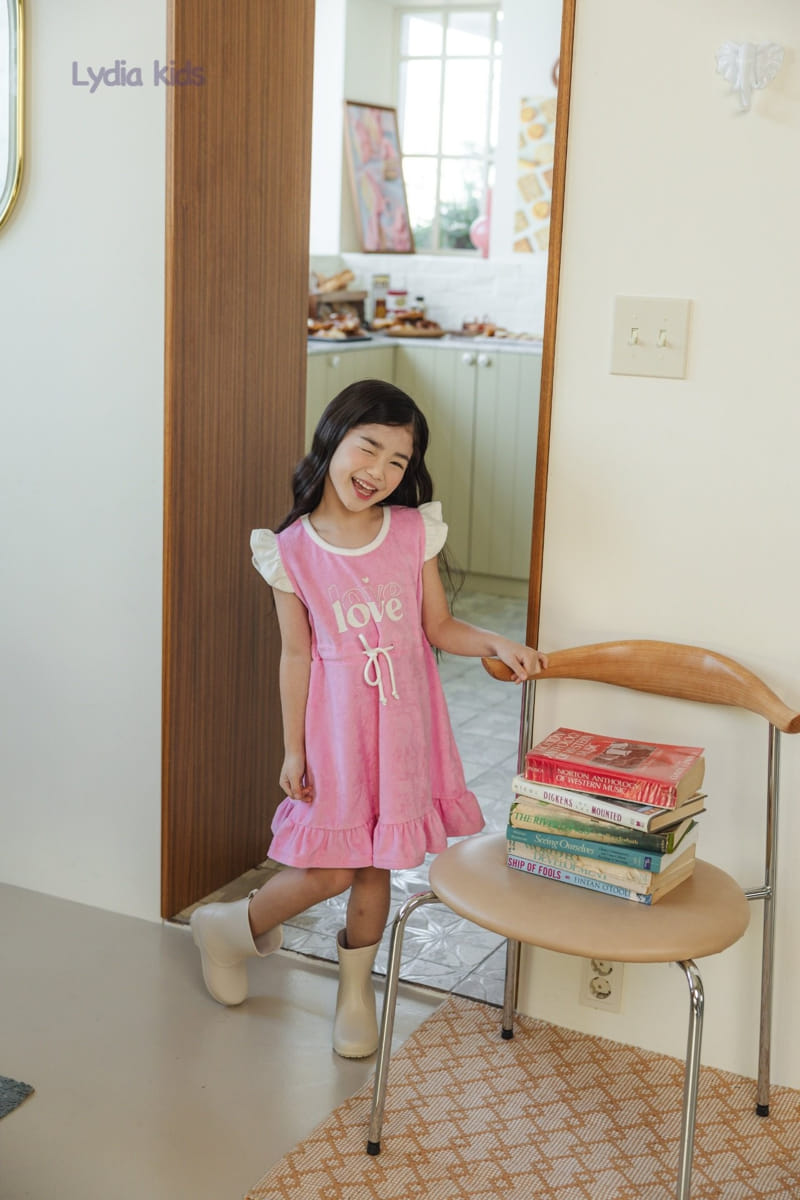 Lydia - Korean Children Fashion - #Kfashion4kids - Terry Beach One-Piece - 6