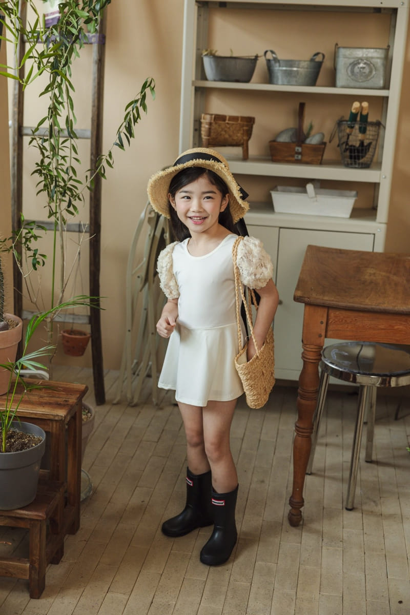 Lydia - Korean Children Fashion - #discoveringself - Lace Swimsuit - 6