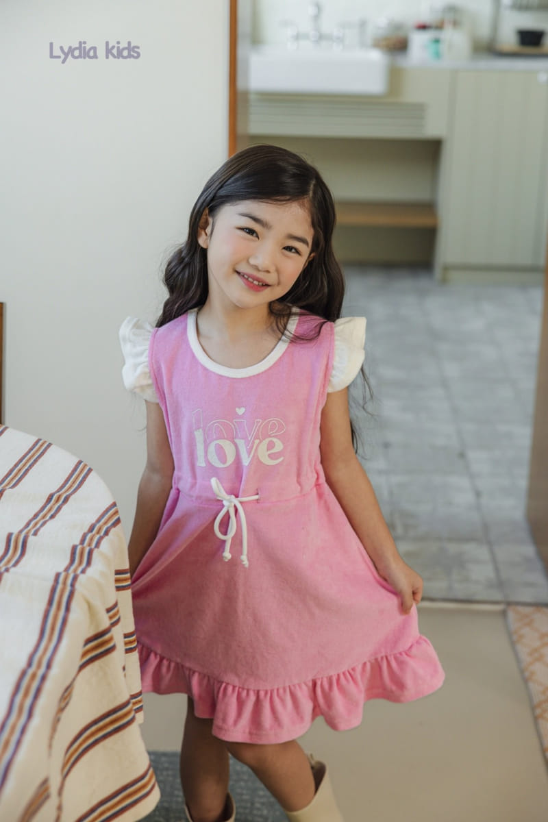Lydia - Korean Children Fashion - #fashionkids - Terry Beach One-Piece - 2