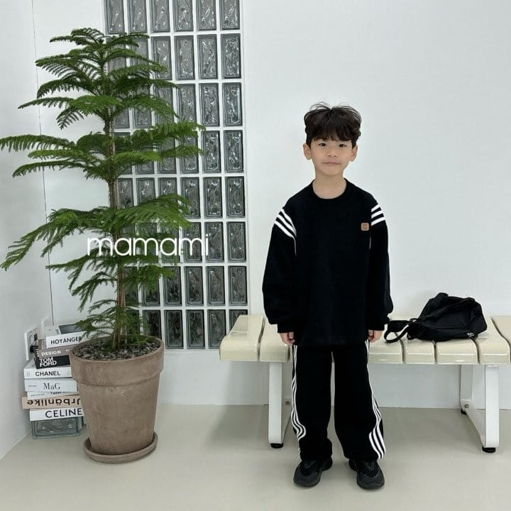 Mamami - Korean Children Fashion - #Kfashion4kids - Bold Top Bottom Set - 3