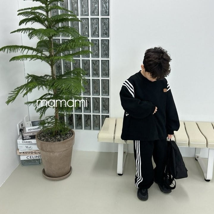 Mamami - Korean Children Fashion - #childofig - Bold Top Bottom Set - 9