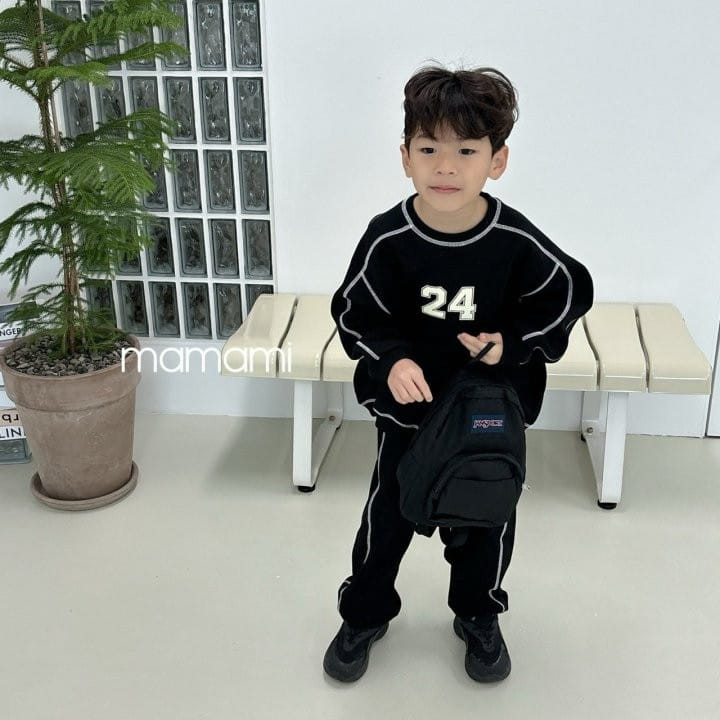 Mamami - Korean Children Fashion - #childofig - 24 Stitch Top Bottom Set - 8