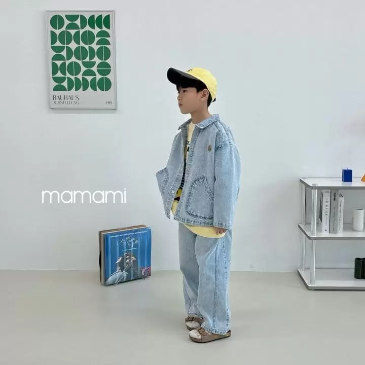 Mamami - Korean Children Fashion - #childofig - Jen Snow Denim Pants - 2