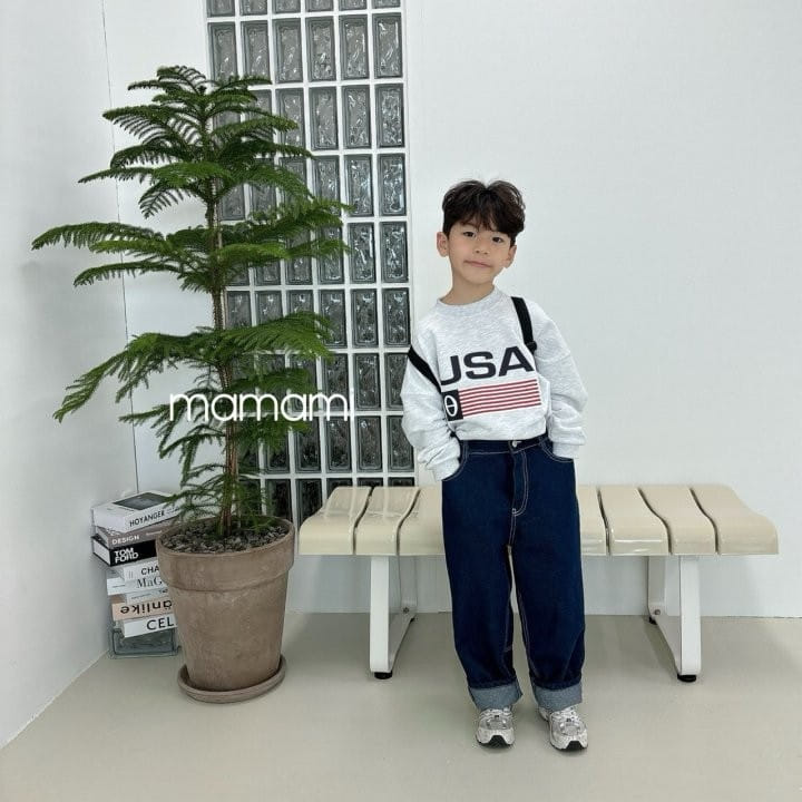 Mamami - Korean Children Fashion - #childofig - Kitsch Denim Pants